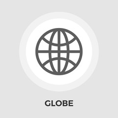 Globe Line Icon
