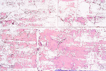 Obraz premium Wall fragment with attritions and cracks