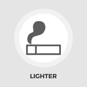 Lighter flat icon