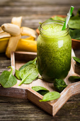 Fresh green smoothie