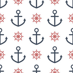 Anchor seamless pattern