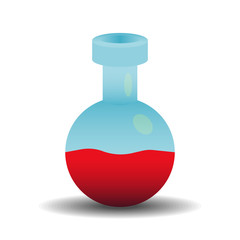 Red Science Bottle