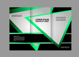 Tri Fold Brochure Vector Design
