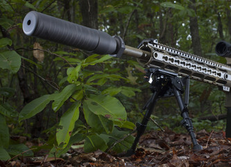 Rifle silencer