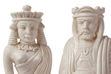 Obraz premium Chess board alabaster