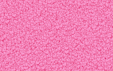 many small red hearts backgrounds