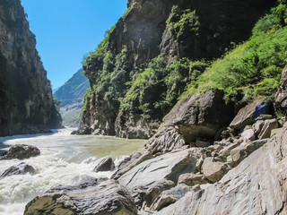 Tiger Leaping Gorge, Lijiang City, Yunnan Province, China.