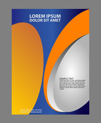 modern flyer background
