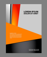 Flyer design template
