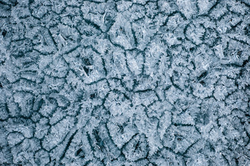 Baikal Ice macro shot