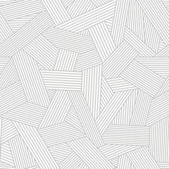Foto op Plexiglas seamless pattern with abstract line ornament © yarrowbuttercup