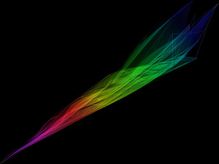 diagonal geometric rainbow dark background