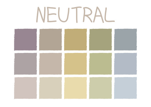 Neutral Color Tone without Code Vector Illustration
