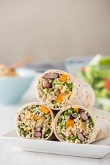Vegan Quinoa Wraps
