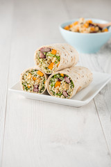 Vegan Quinoa Wraps