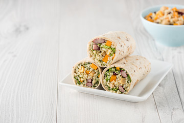 Vegan Quinoa Wraps