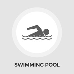 Pool flat icon