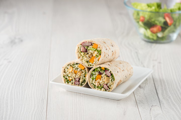 Vegan Quinoa Wraps