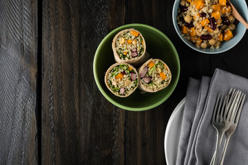 Vegan Quinoa Wraps