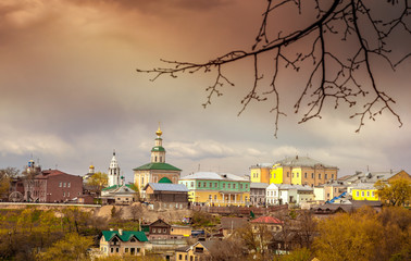 Obraz premium Beautiful cityscape. Vladimir, a city of the Golden Ring. Ancien