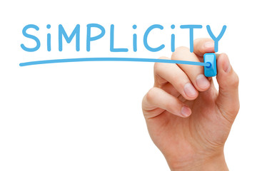 Simplicity Blue Marker