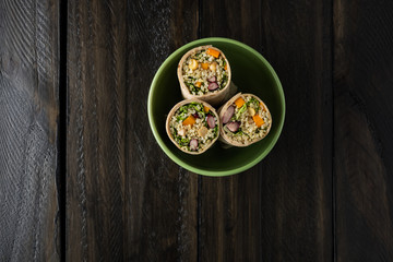 Vegan Quinoa Wraps