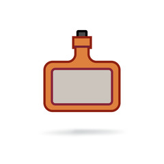 bottle of hard alcohol icon 