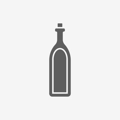 Alcohol sign icon. Drink symbol. Bottle 