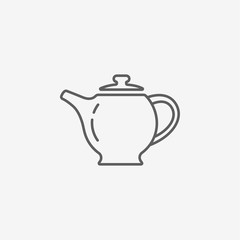 The teapot icon. Tea symbol 
