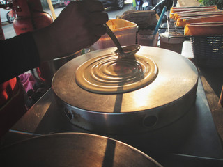 Obraz premium Masala dosa indian food