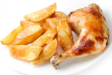 chicken with potatoes