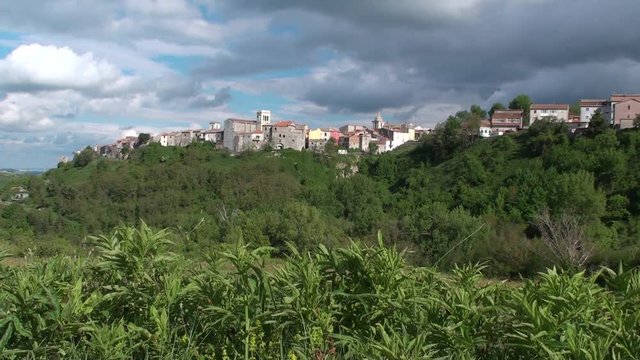 Frosolone piccolo paese della provincia di Isernia, Molise italia