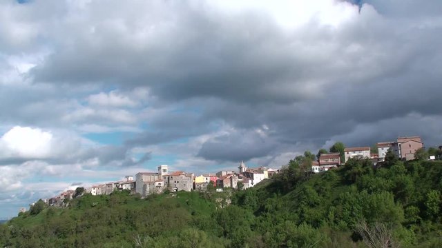 Frosolone piccolo paese della provincia di Isernia, Molise italia