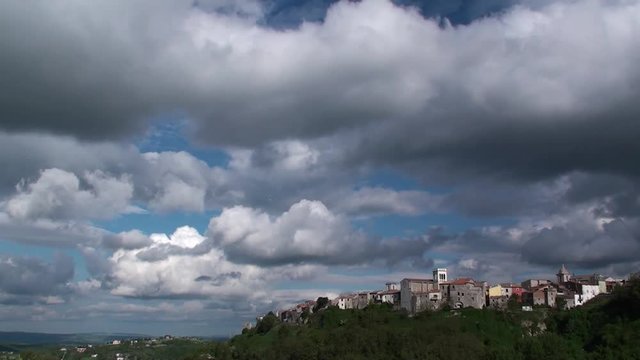 Frosolone piccolo paese della provincia di Isernia, Molise italia