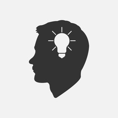 Idea head icon