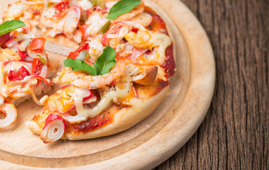 pizza seafood
