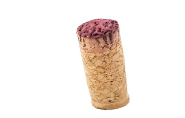 wine cork isolated