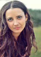 beautiful girl in the Park