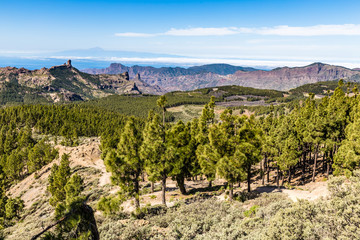 Fototapeta na wymiar Roque Nublo - Gran Canaria, Canary Islands, Spain