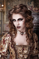 marquise with birthmark on her face © Andrei Baryla