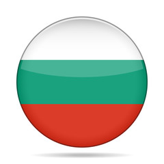 button with flag of Bulgaria