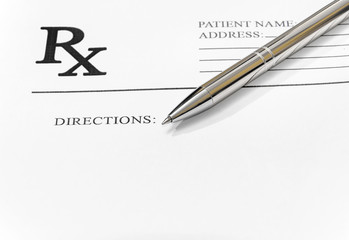 prescription form with pen © igorkol_ter