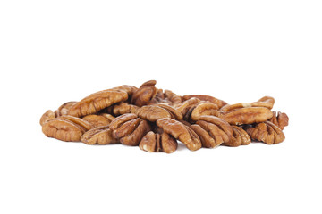 pile of pecan nuts