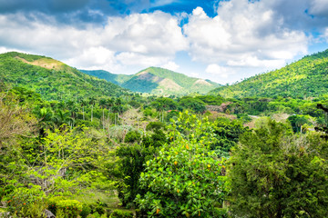 Mountains  in western Cuba