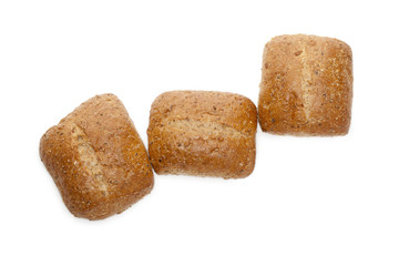 three whole wheat bread