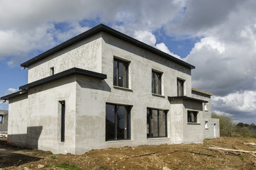 Maisons en construction