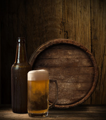 background of barrel