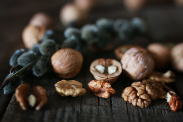 walnuts, whole and peeled