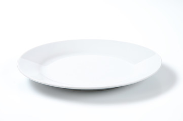 white dinner plate