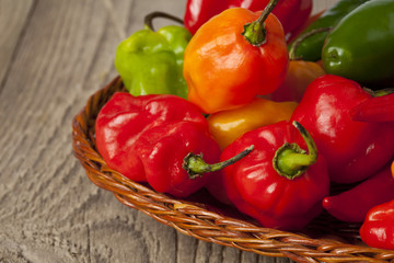 hot peppers